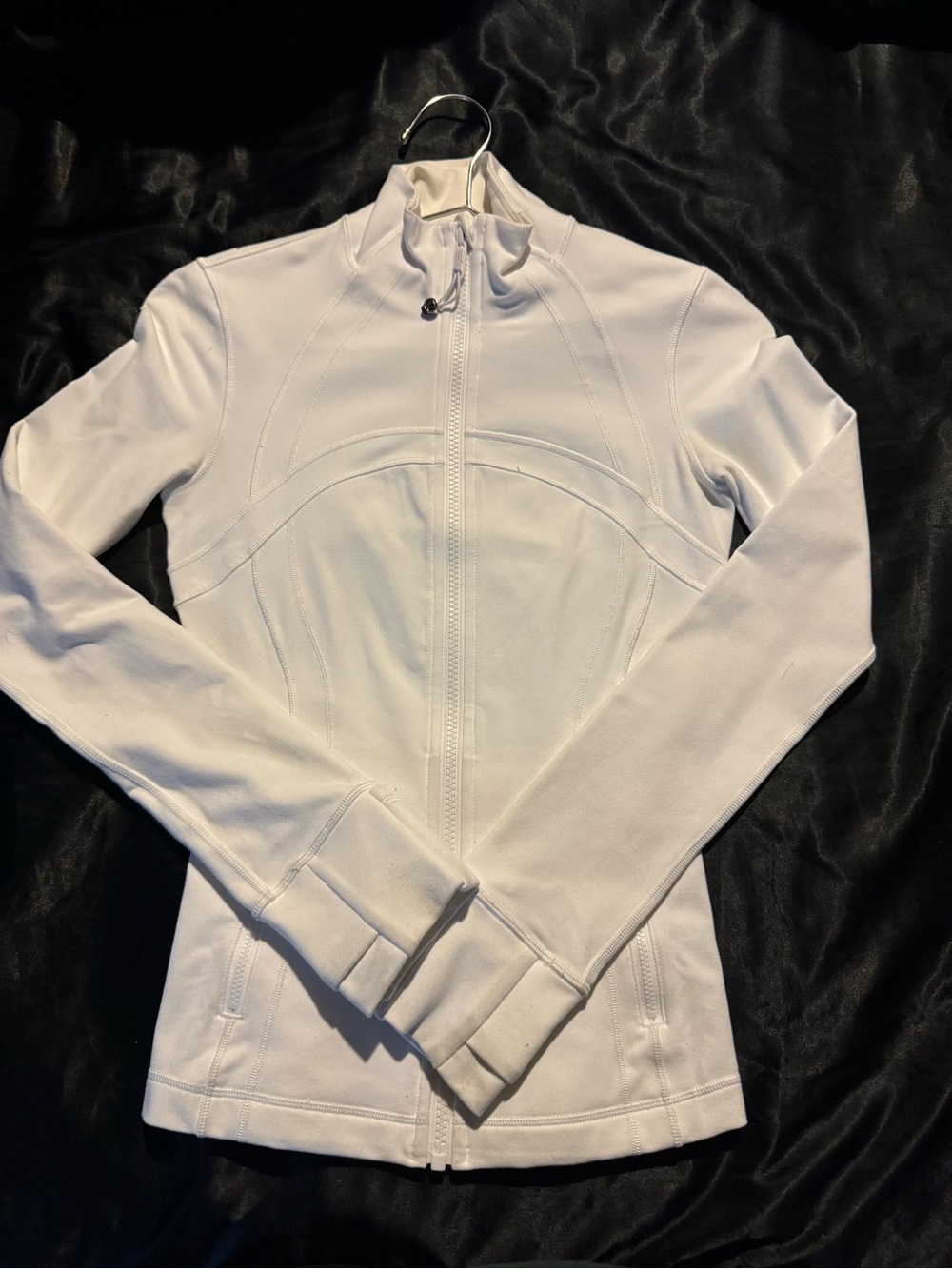 lululemon athletica White Full-Zip Athletic Jacket